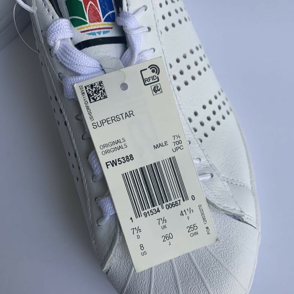 Adidas Originals Superstar "Colorful Trefoil" - Picture 6 of 8